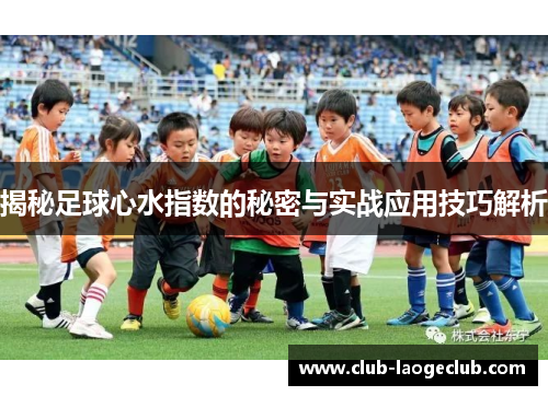 揭秘足球心水指数的秘密与实战应用技巧解析